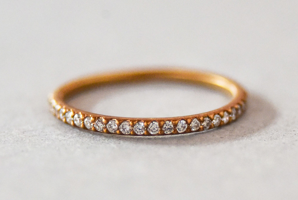 Diamond Half Eternity Ring