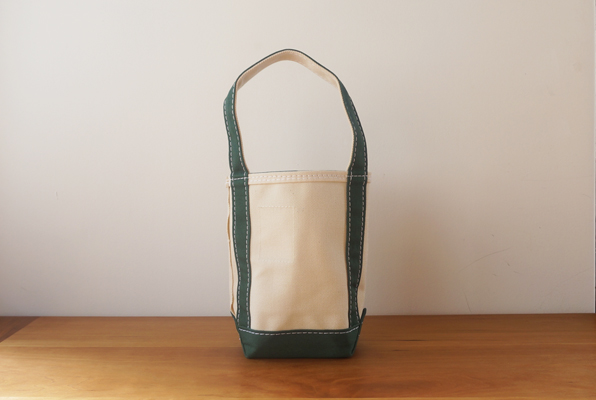 kasane tote / Natural × Green